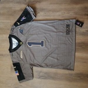 Cam Newton Salute Military Panthers Mens Medium Stitched New